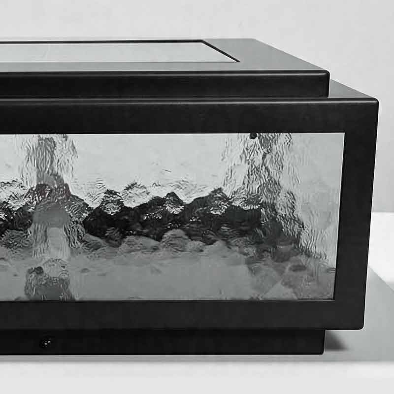 Square outdoor pillar lights provide modern LED illumination, waterproof construction, and stylish design for pathways and gardens.