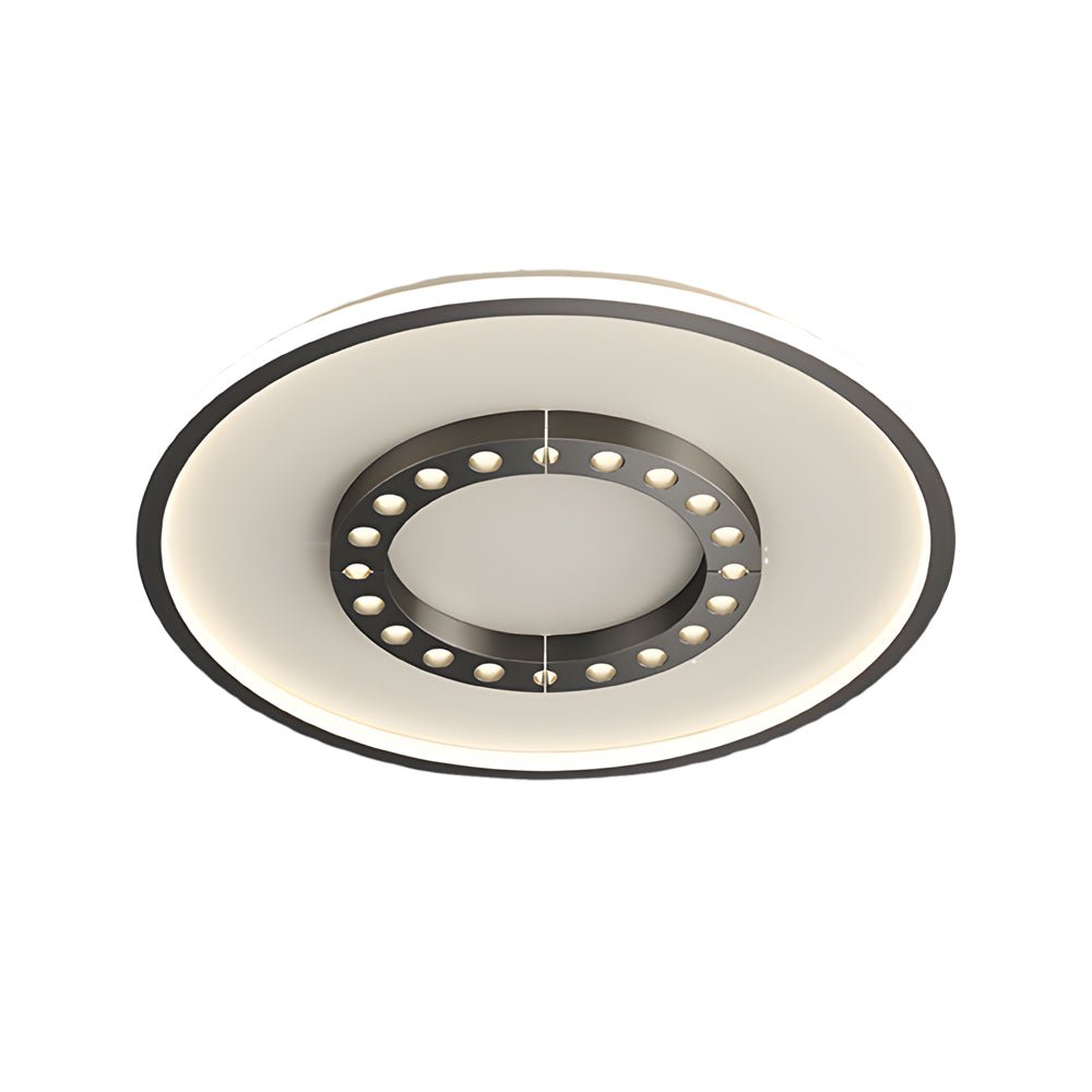 Square Round LED Anti - Glare 3 Step Dimming Modern Ceiling Lights Fixture
