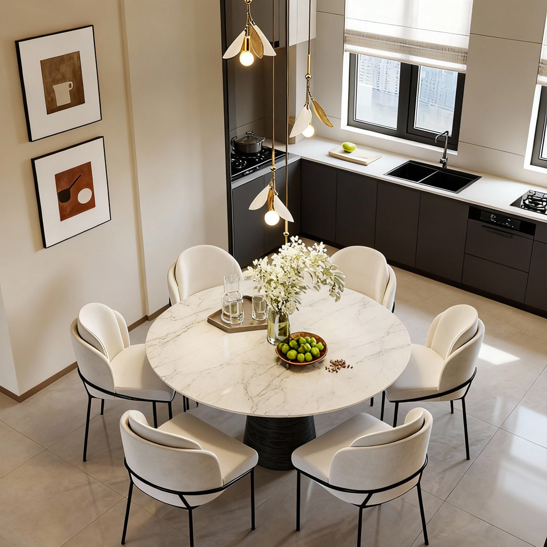 modern hanging floral chandelier suitable for stairwell and dining areas, staircase chandelier ideas