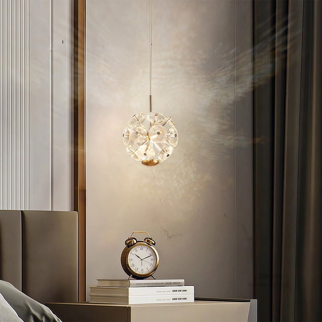 Modern luxury staircase crystal chandelier designed for high ceilings, creating a striking focal point with sparkling light and elegant vertical presence.