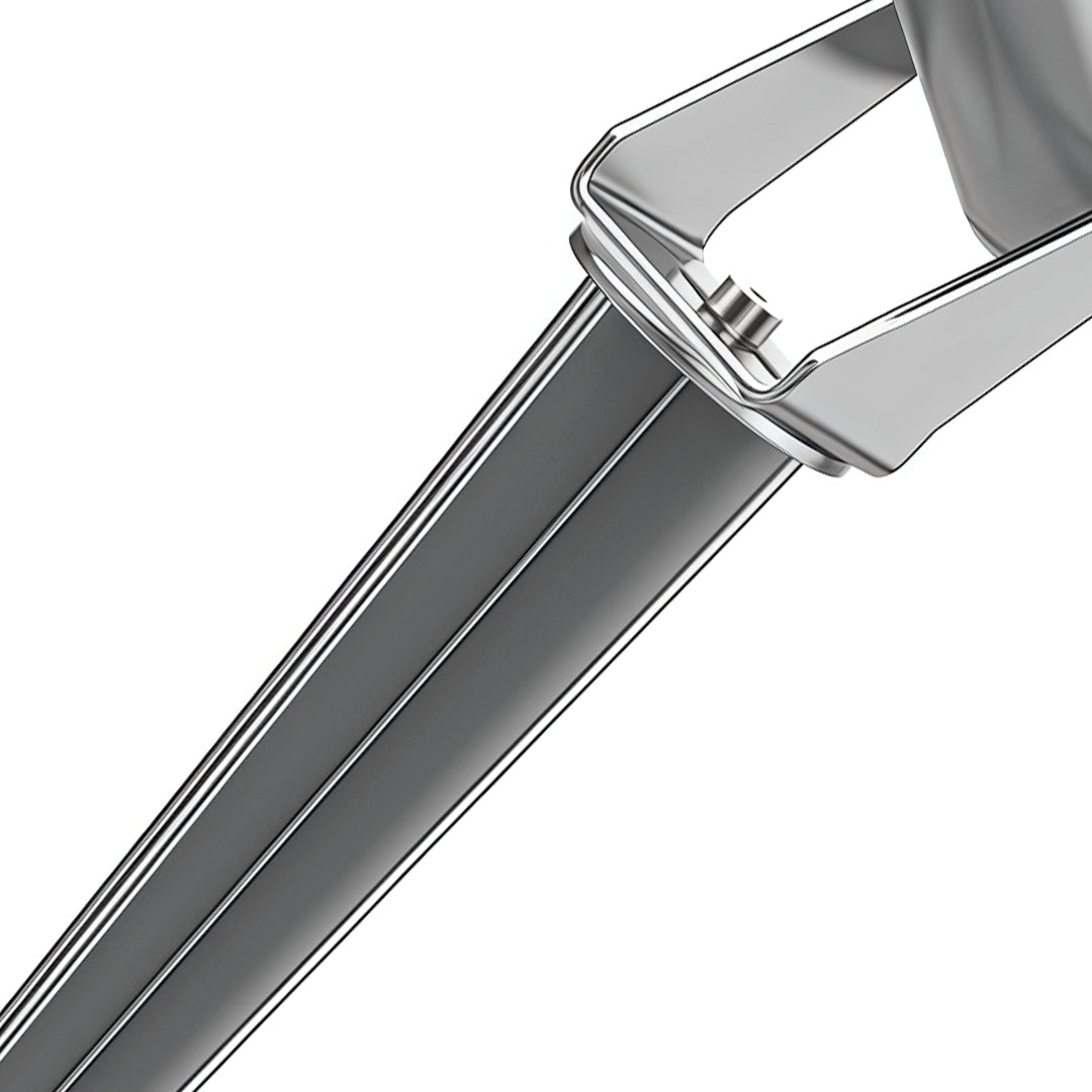 Close-up view of stakes for landscape lights showing electrical connection and waterproof cable detail