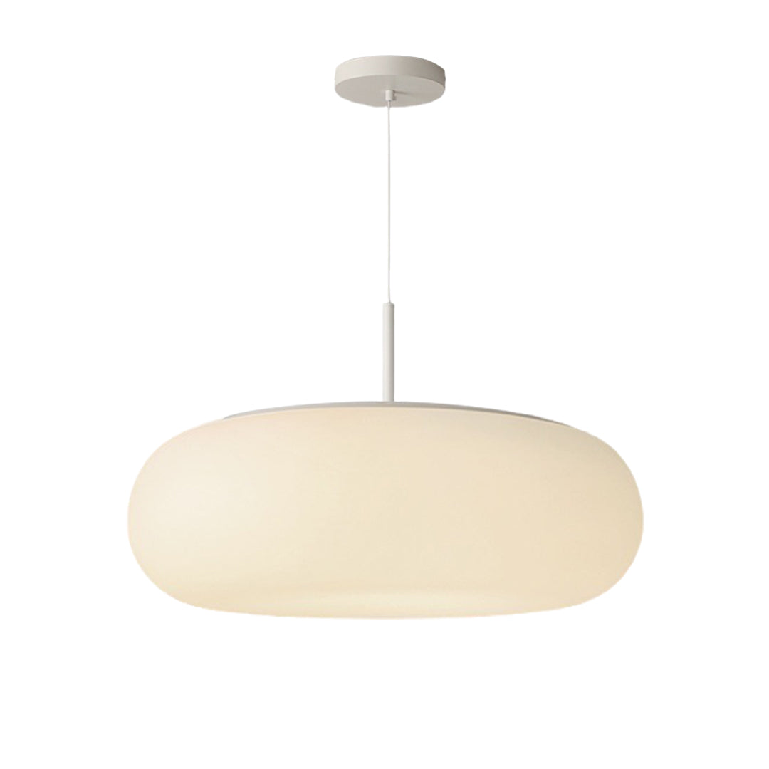 Stylish contemporary led pendant lights combining form and function in modern white finish