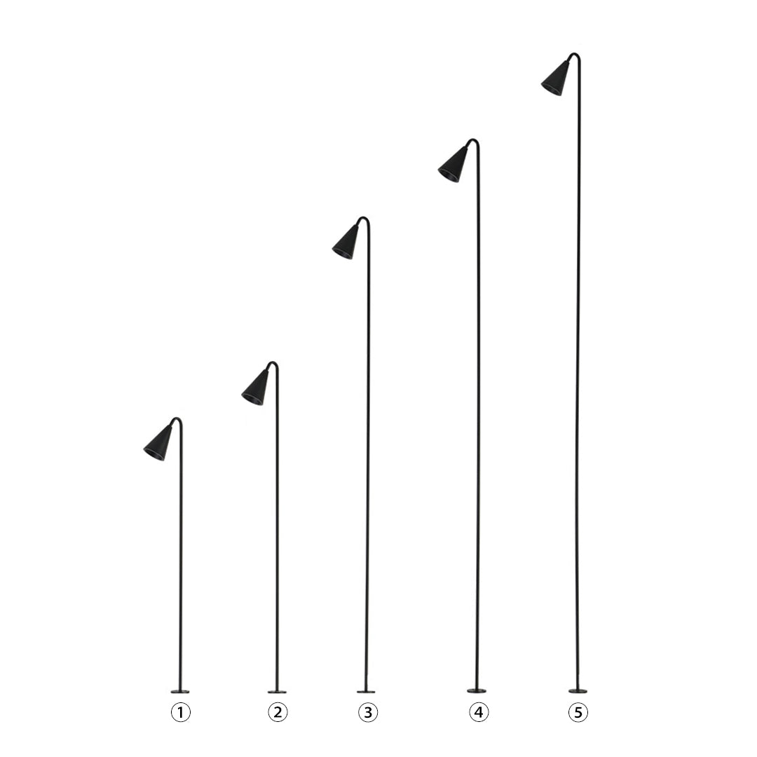 Create a well-lit garden with these LED metal landscape lights, designed for outdoor use, waterproof performance, and stylish pathway illumination in any landscape.