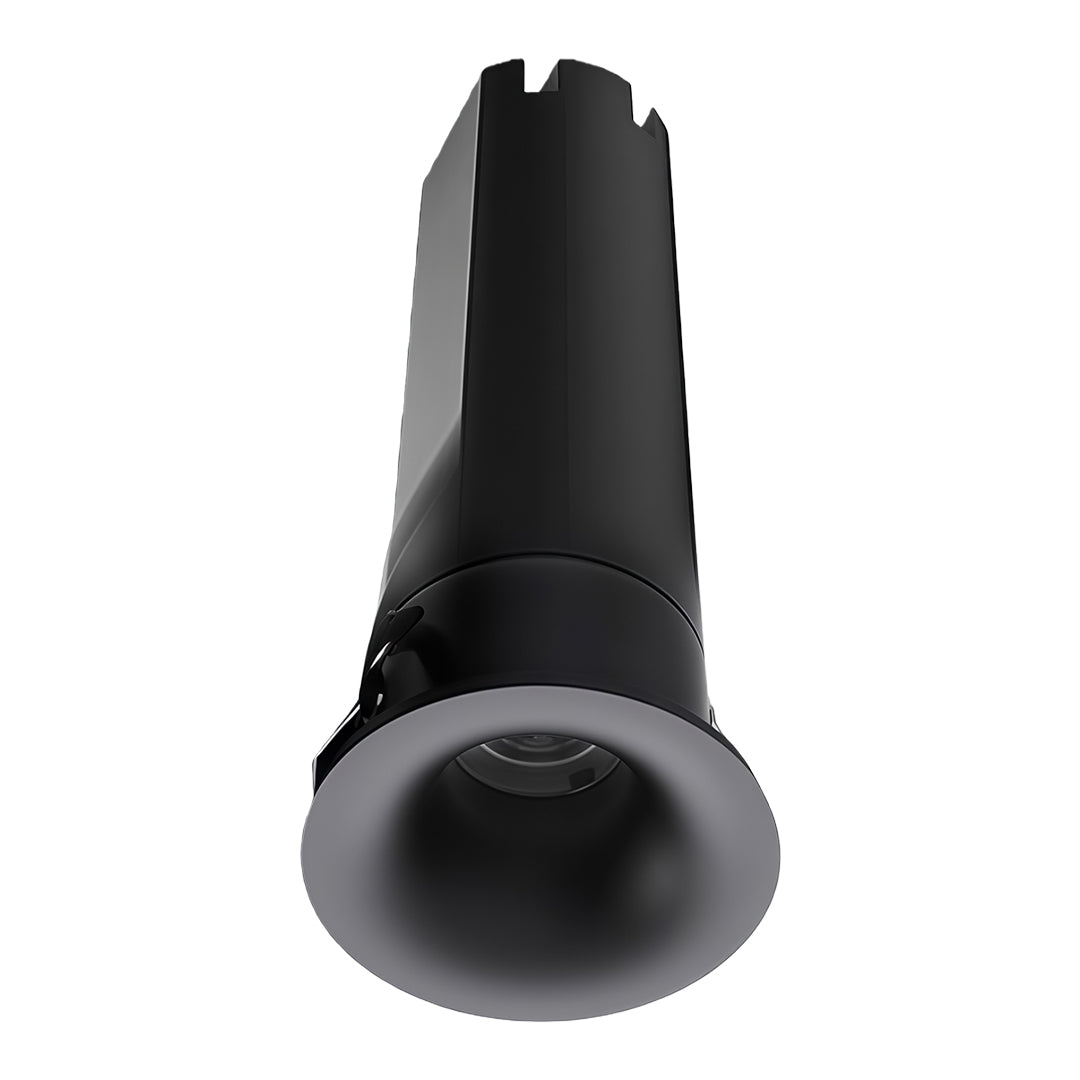 Enhance your lighting with mini LED spotlights, designed with arc-shaped embedded deep anti-glare features, available in a set of 4 for optimal illumination.