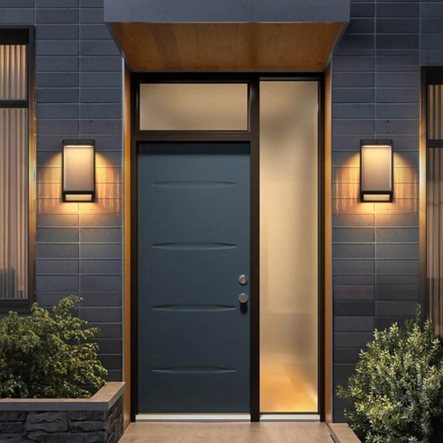 Stylish Vertical Ripped Acrylic LED Wall Lamp Waterproof & Modern Wall Lighting