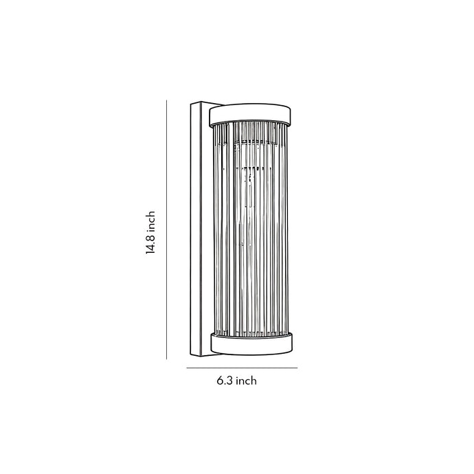 Outdoor Wall Mount Lights Diffused Water-Reflecting Lights – Dazuma