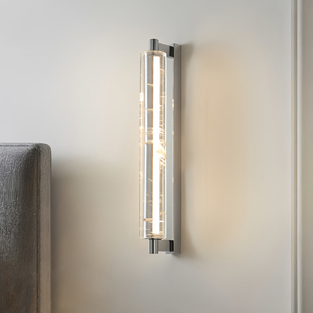 Premium crystal pendant light showcasing textured crystal construction with close-up detail of superior craftsmanship