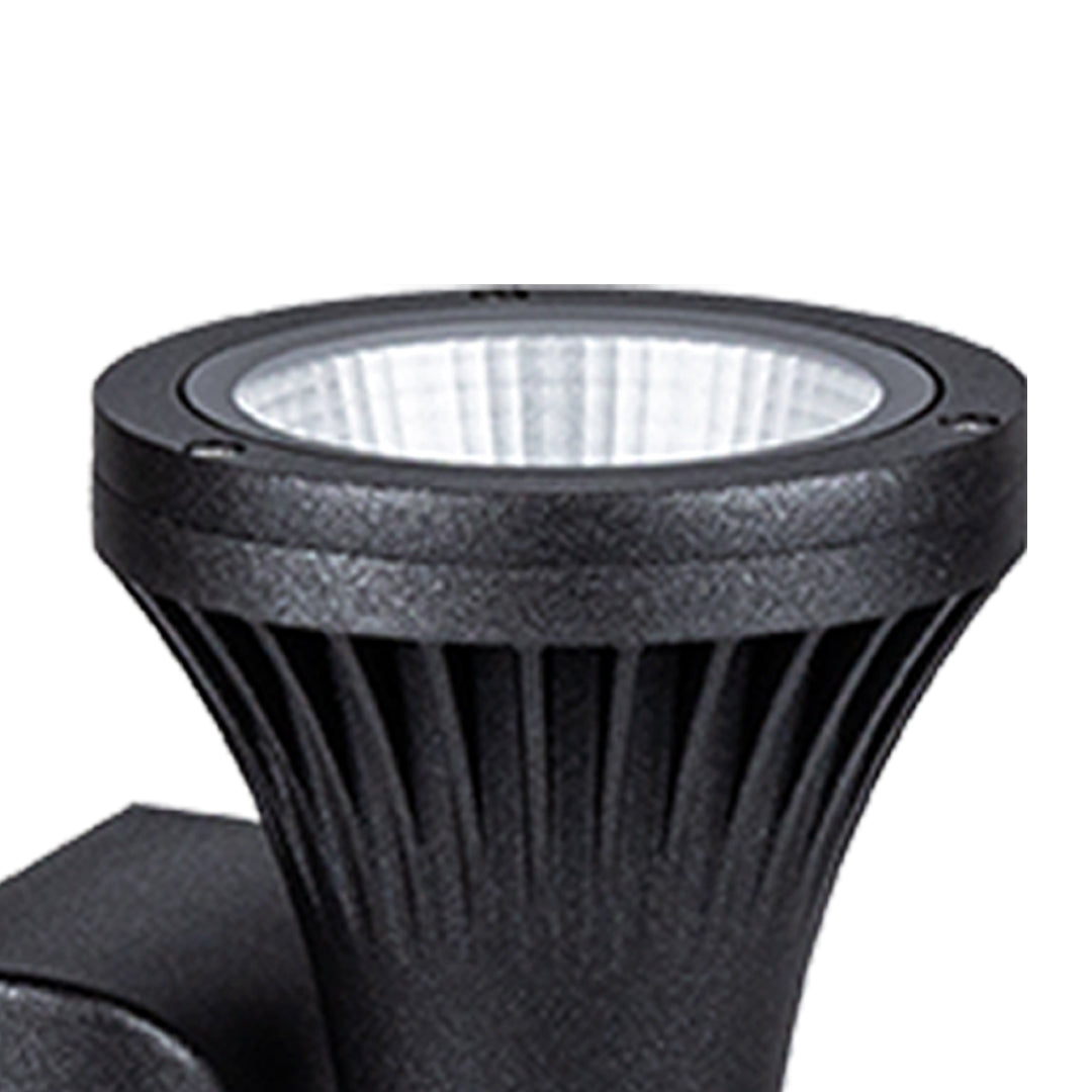 Detailed shot showcasing the textured reflector and intricate fin design of the premium Outdoor Wall Lighting Fixtures.