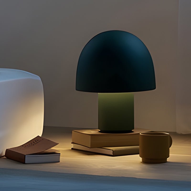 Touch - Control Dome Mushroom Frosted Ambient Table Lamp