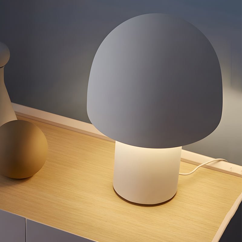 Touch - Control Dome Mushroom Frosted Ambient Table Lamp