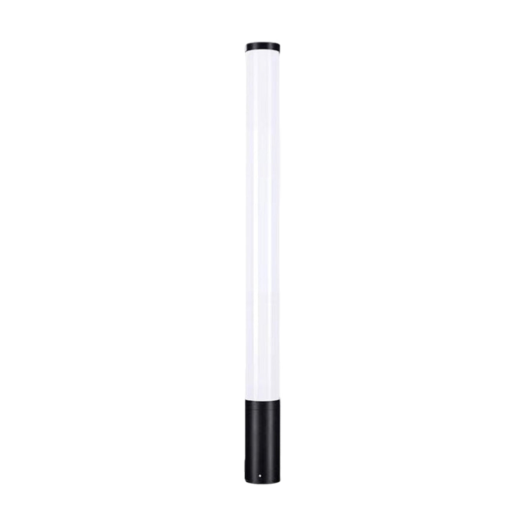 Tube landscape light in black finish, displayed against a white background for clarity.