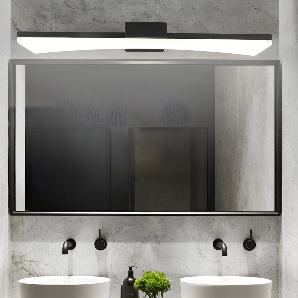 Ultra - Sleek Curved Linear LED Vanity Light for Modern Bathrooms