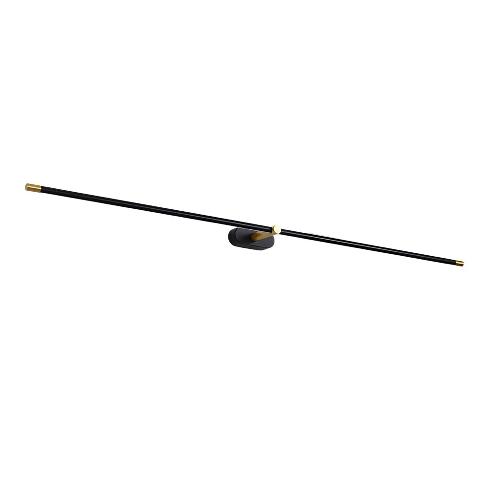 Ultra - Slim Cylindrical LED Bathroom Vanity Light with Indirect Lighting, 26.8''/38.6''/50.4''