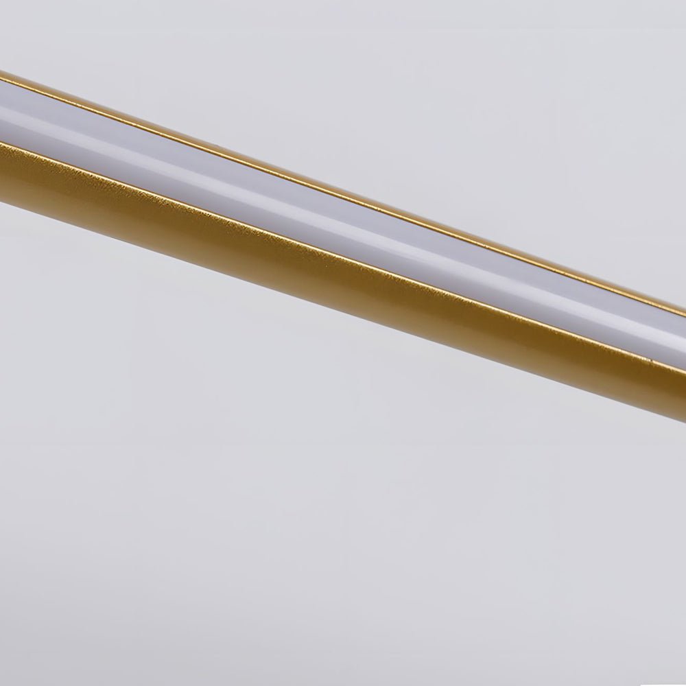Ultra - Slim Cylindrical LED Bathroom Vanity Light with Indirect Lighting, 26.8''/38.6''/50.4''