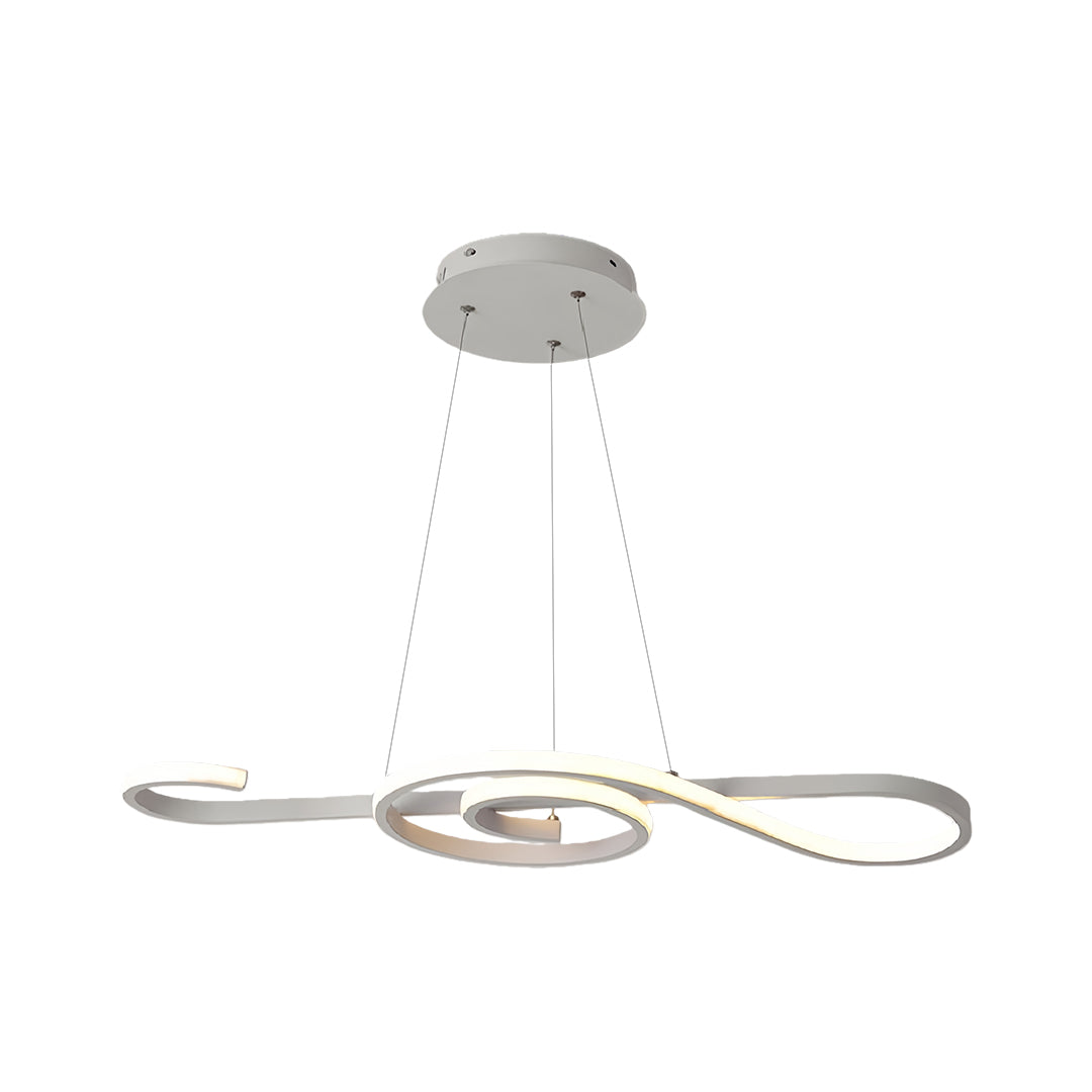 Unique large chandeliers with dimmable LED lights provide stylish, adjustable illumination, perfect for high ceilings and contemporary living areas.