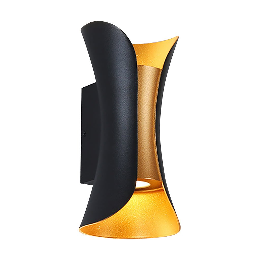 Up down lighting wall lights dual head arc wall lamp provides energy efficient illumination with stylish form.