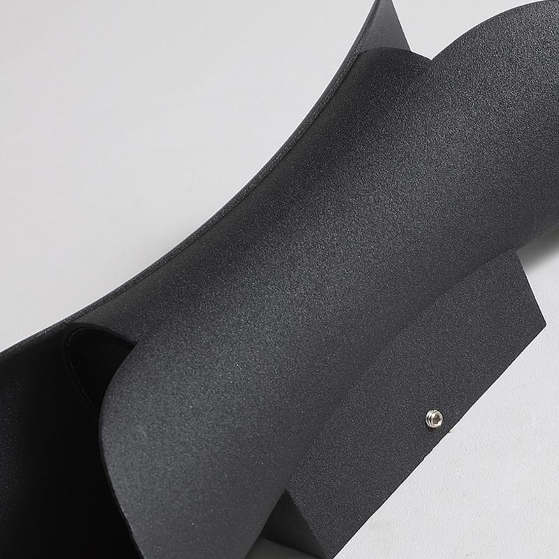 Up down lighting wall lights dual head arc wall lamp offers modern lighting design for homes and commercial spaces.