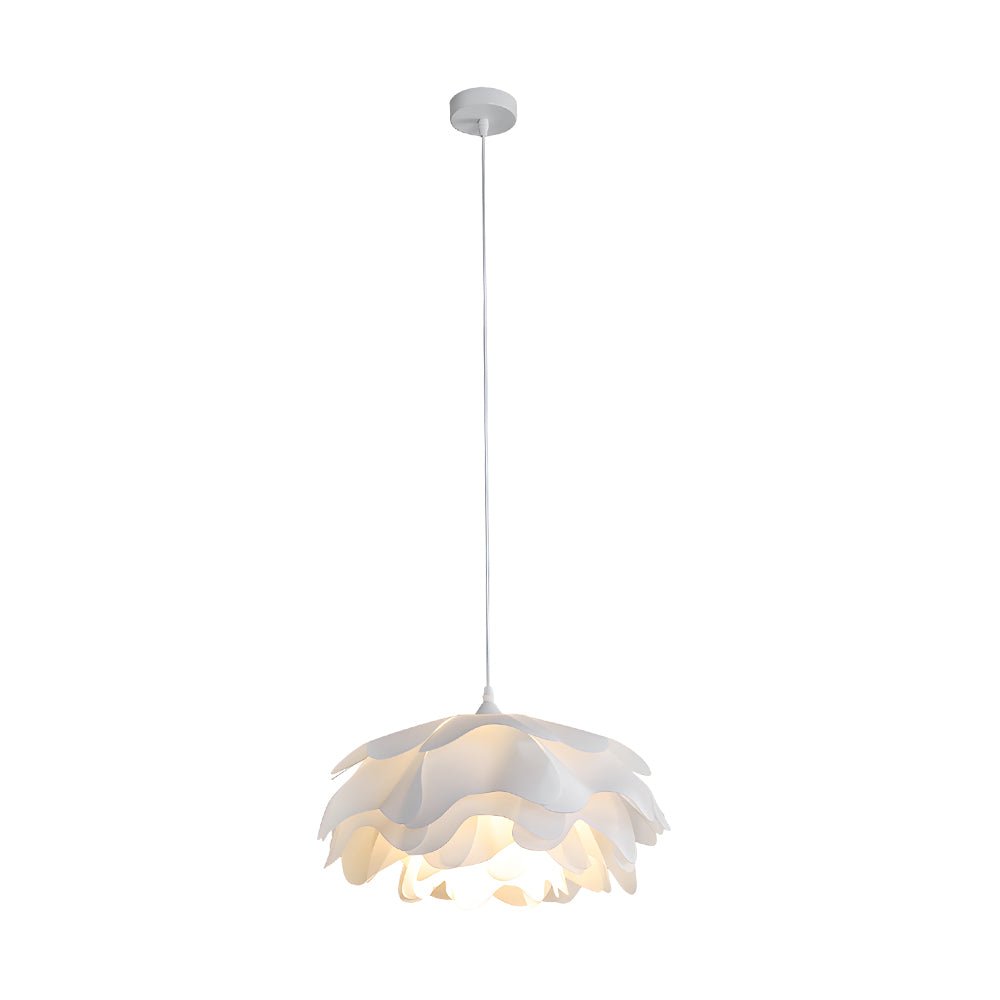 Versatile Acrylic Flower Pendant Lamp: Modern Design, 3 - Step Dimming, Adjustable Hanging Cord