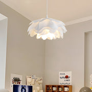 Versatile Acrylic Flower Pendant Lamp: Modern Design, 3 - Step Dimming, Adjustable Hanging Cord