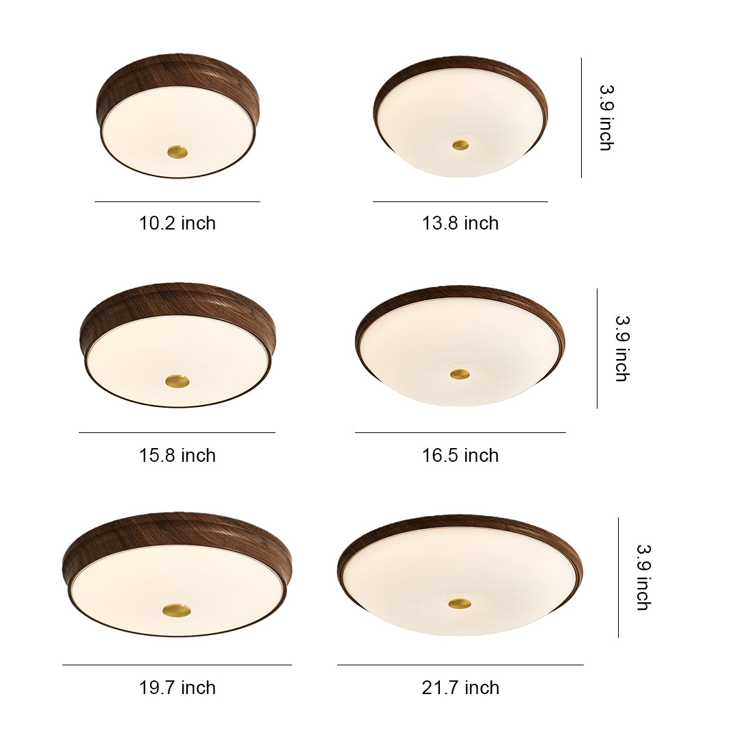 Vintage art deco flush mount ceiling light dimensions and styles guide, classic design illustration