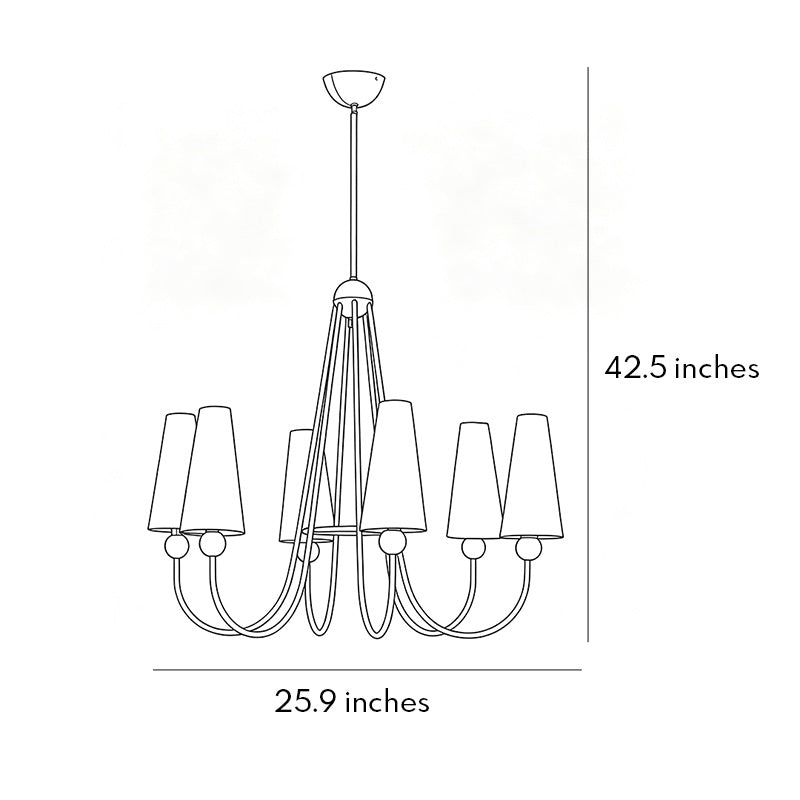 Vintage solid brass chandelier featuring timeless craftsmanship and elegant ambient illumination