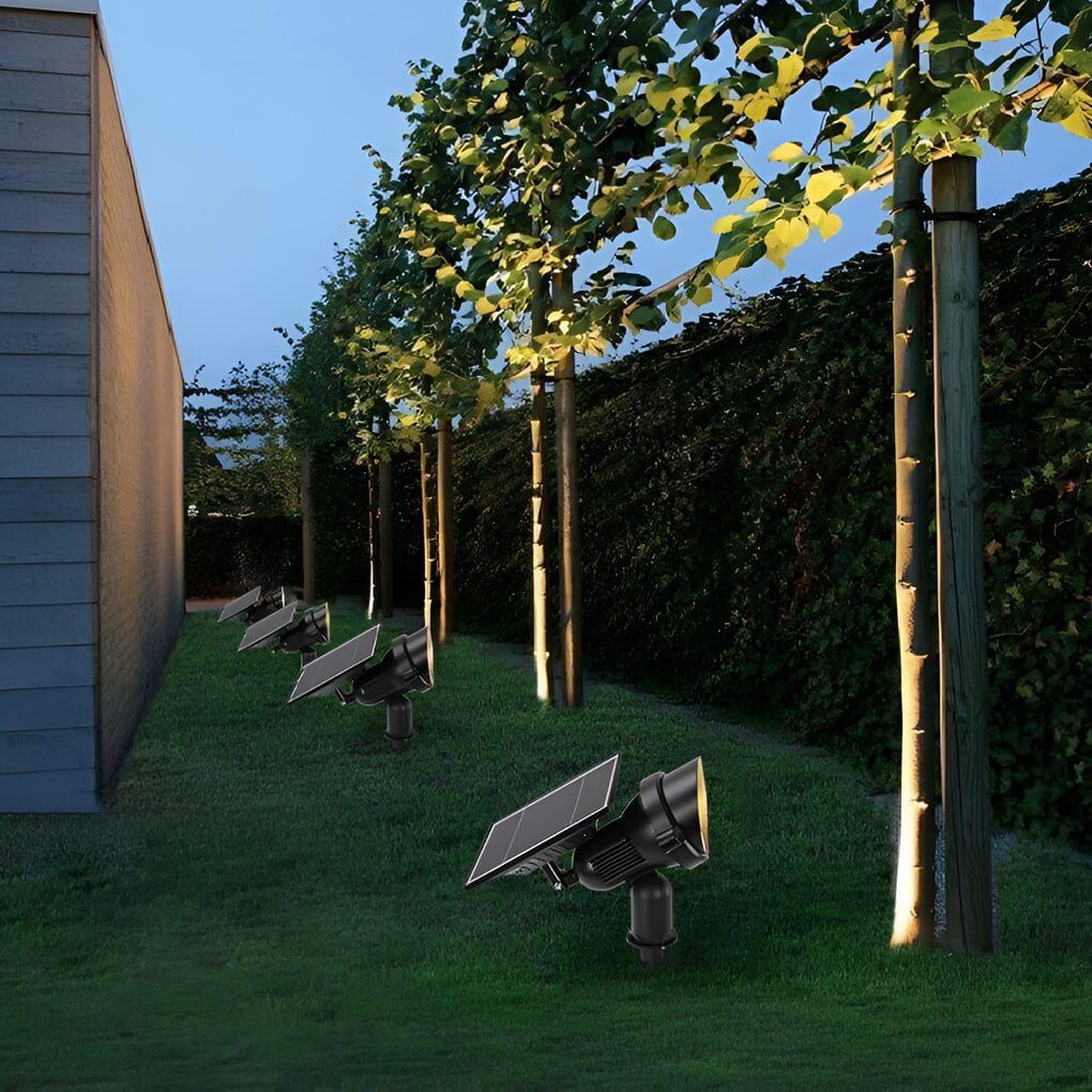 Outdoor Lighting 3-set Wall, Pillar & Spotlight
