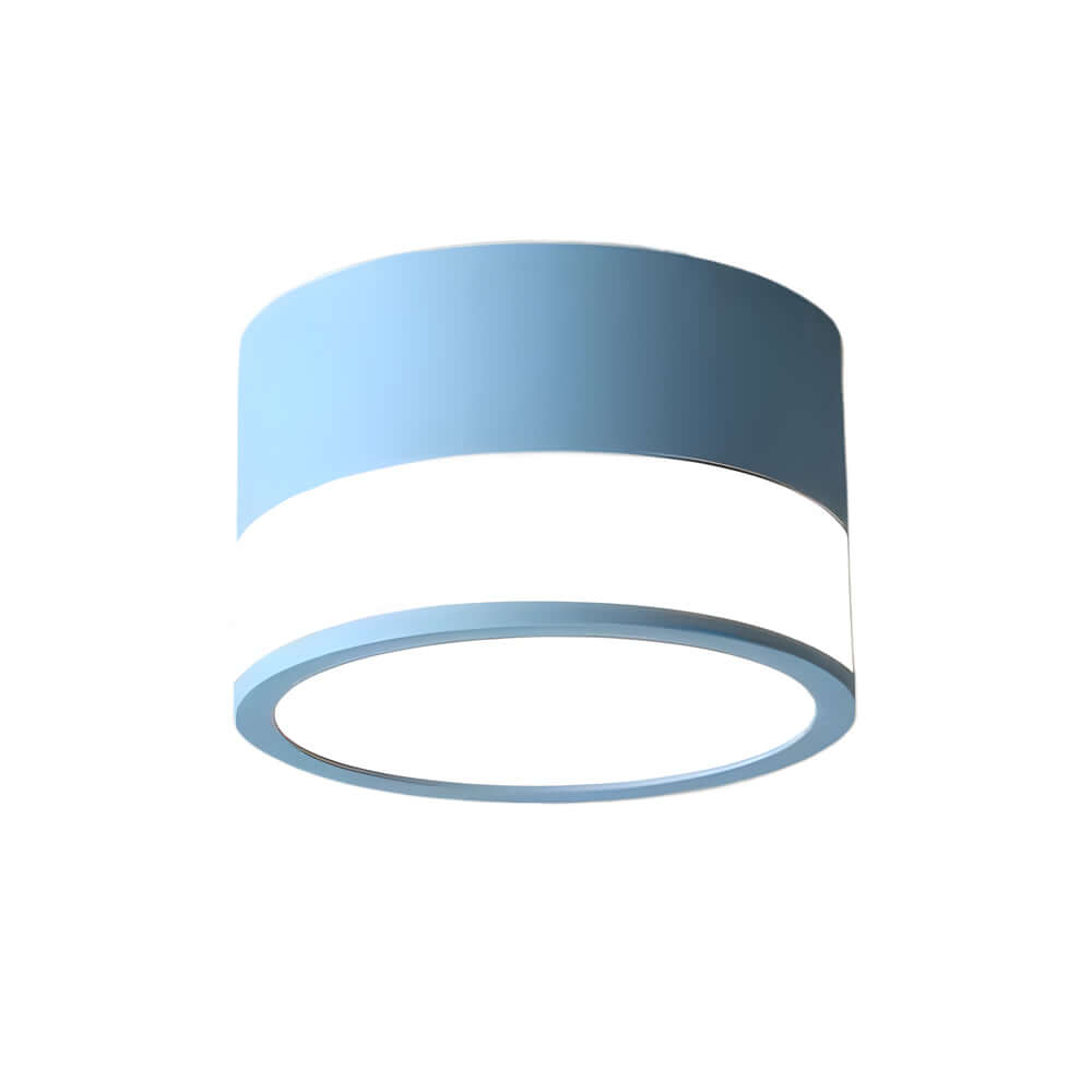 Modern and functional, this Flush Mount Ceiling LED Light provides warm or cool lighting options, enhancing your home with a simple and elegant round profile.