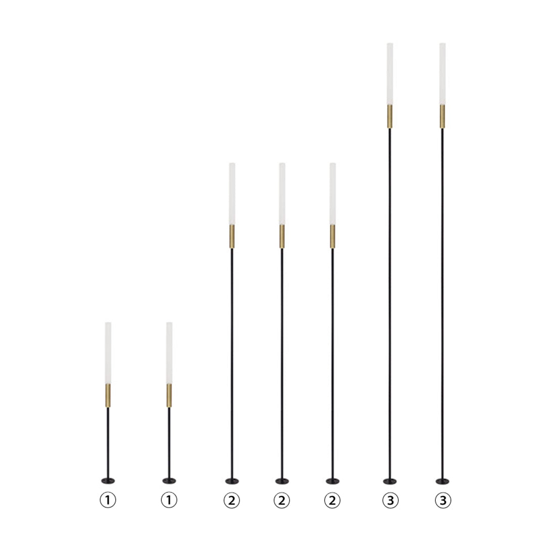 Enhance your outdoor spaces with this waterproof LED ground insert spike light, designed for landscapes, walkways, and lawns with modern reed-inspired aesthetics.
