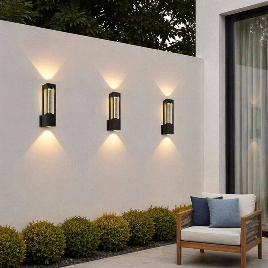 Outdoor wall mount lighting fixtures for home exterior
