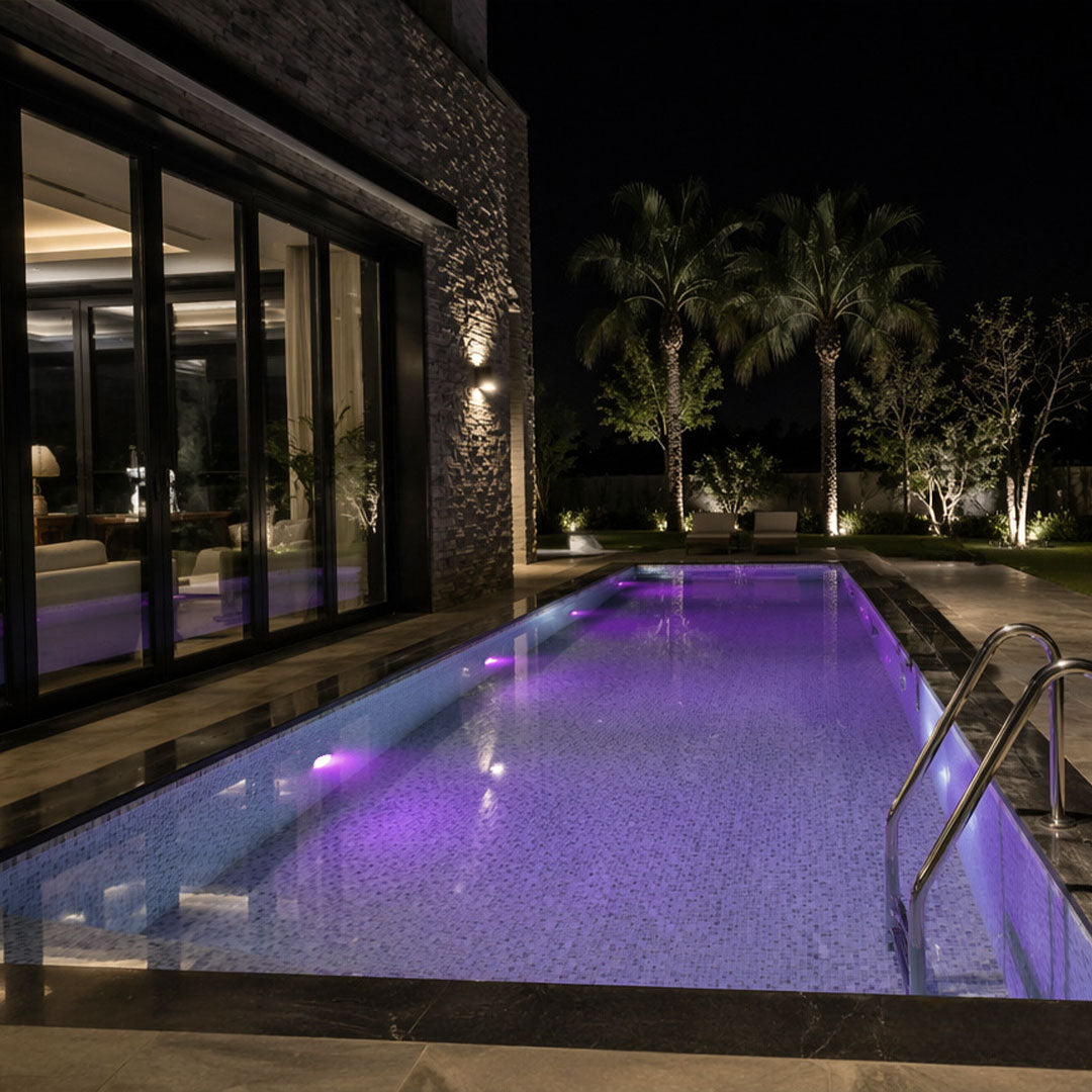 Waterproof underwater pool light