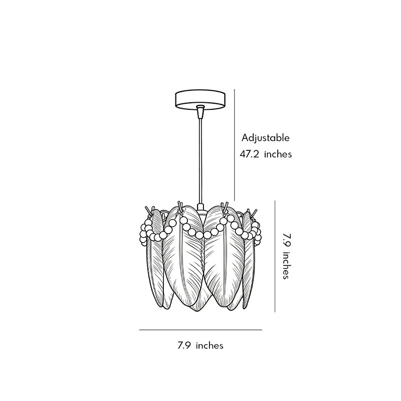 Technical diagram of white glass pendant lights showing dimensions and installation details.