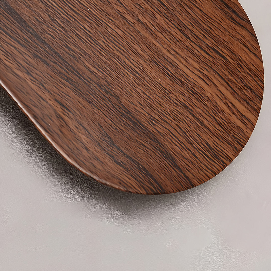 Wooden led lights for wall detail showing rich grain texture and smooth finish quality