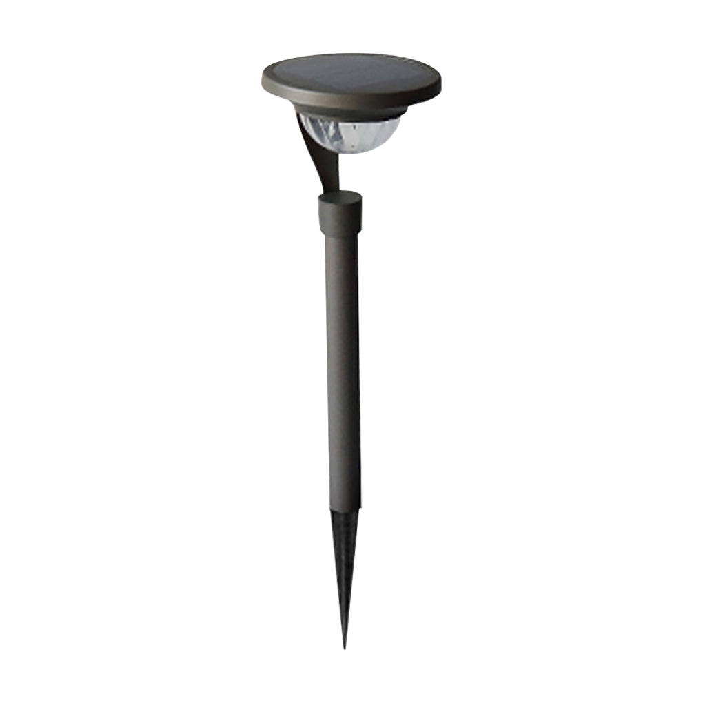 Conical Floating Top Solar Pathway Light Auto On/Off, Waterproof Outdoor Lamp