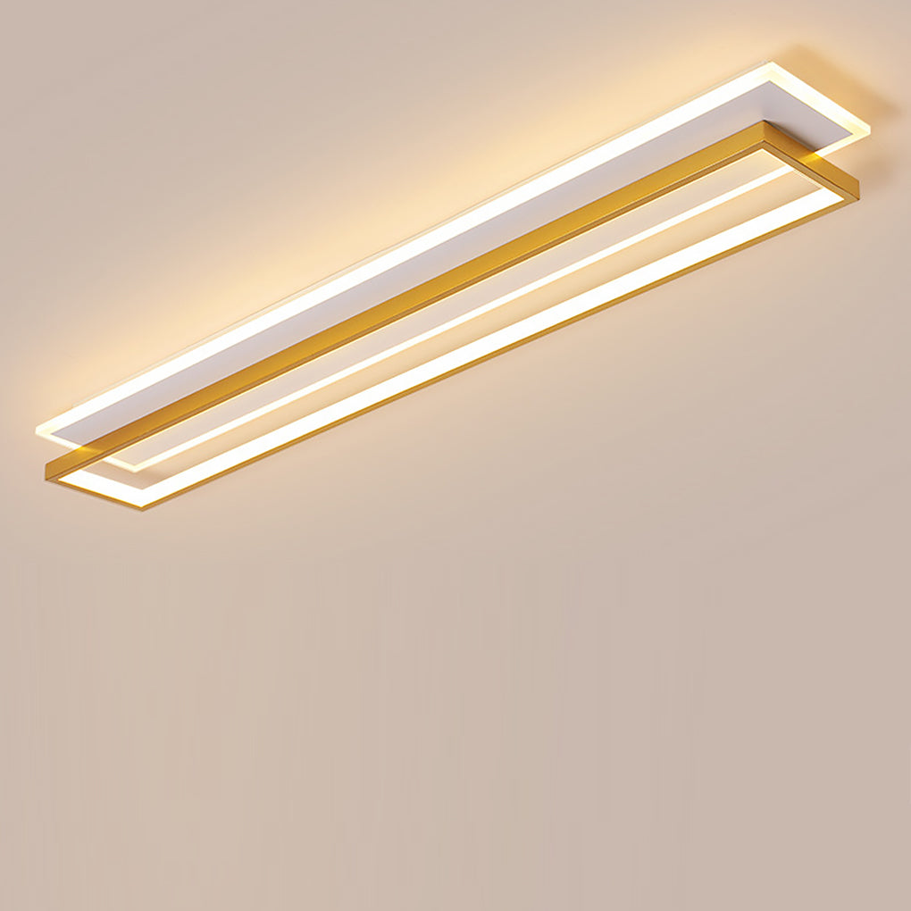 Minimalist Personalized Creative LED Three Color Dimming Strip Wall Lamp