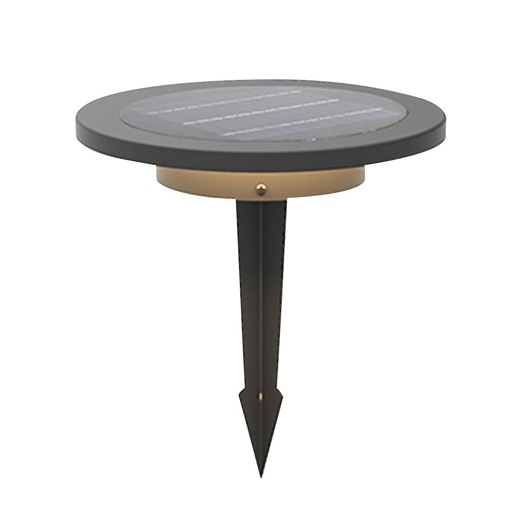 Halo Bottom - Emitting LED Ground Solar Lights Durable & Elegant for Outdoors