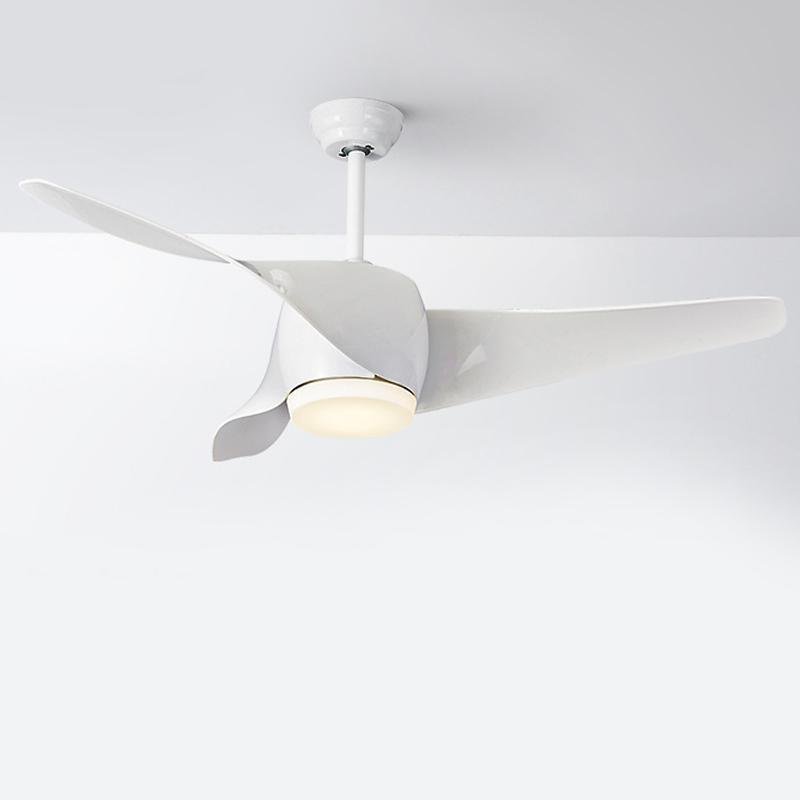 52" Downrod Ceiling Fans with Remote Control and LED Lights
