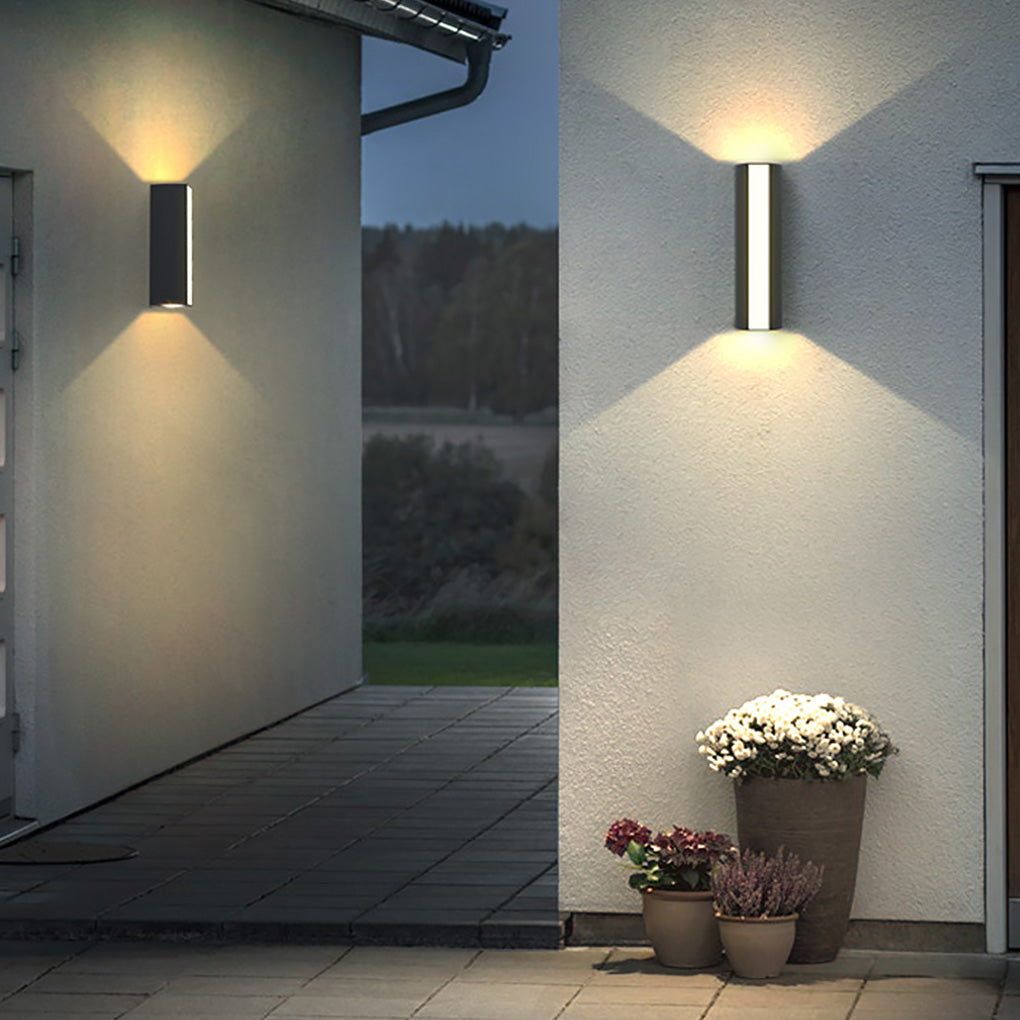 Outdoor Waterproof LED Exterior Wall Lights for Courtyard Garden Fence Decorative