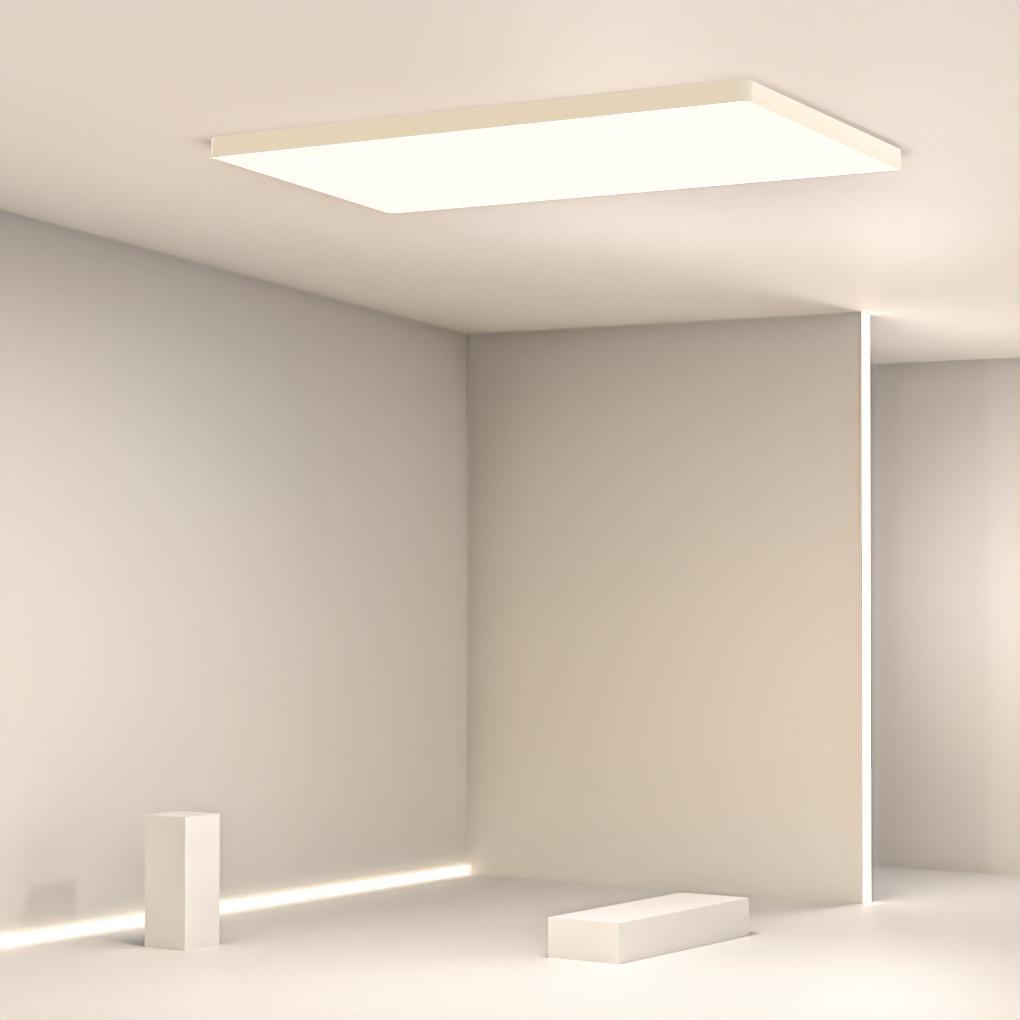 Flush Flat Ceiling Light for Living Room Bedroom - dazuma