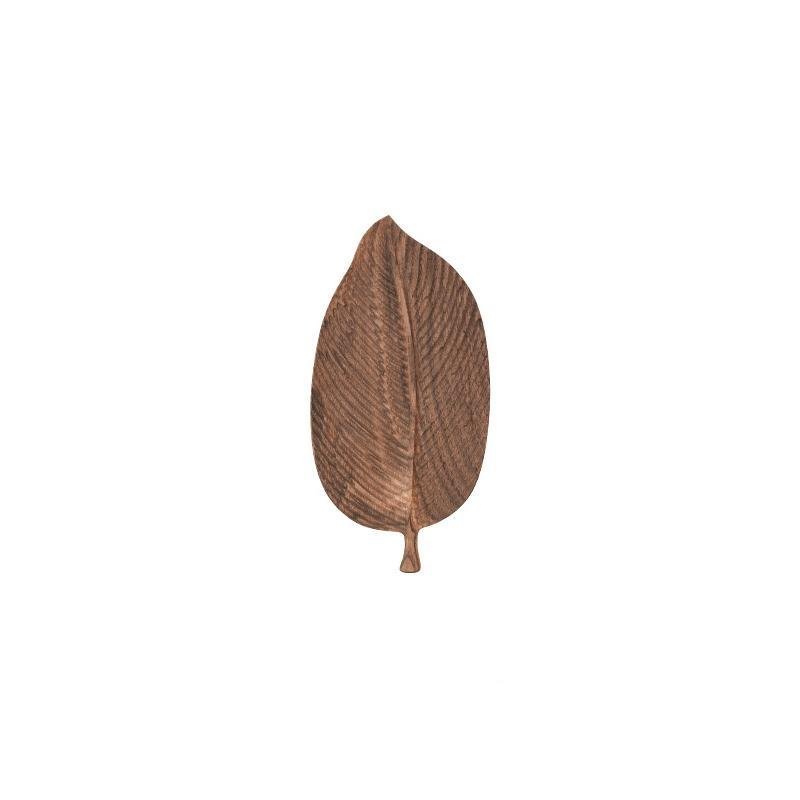 Rustic Leaf Shaped Serving Trays - dazuma