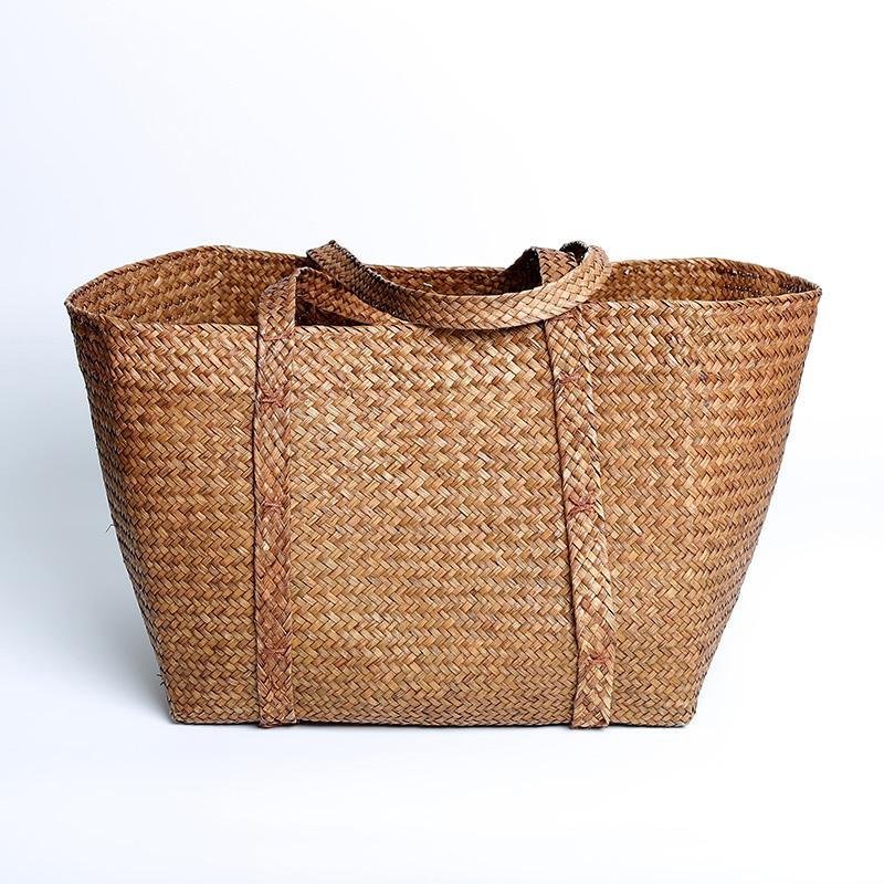 Storage Basket With Handles for Storage and Shopping