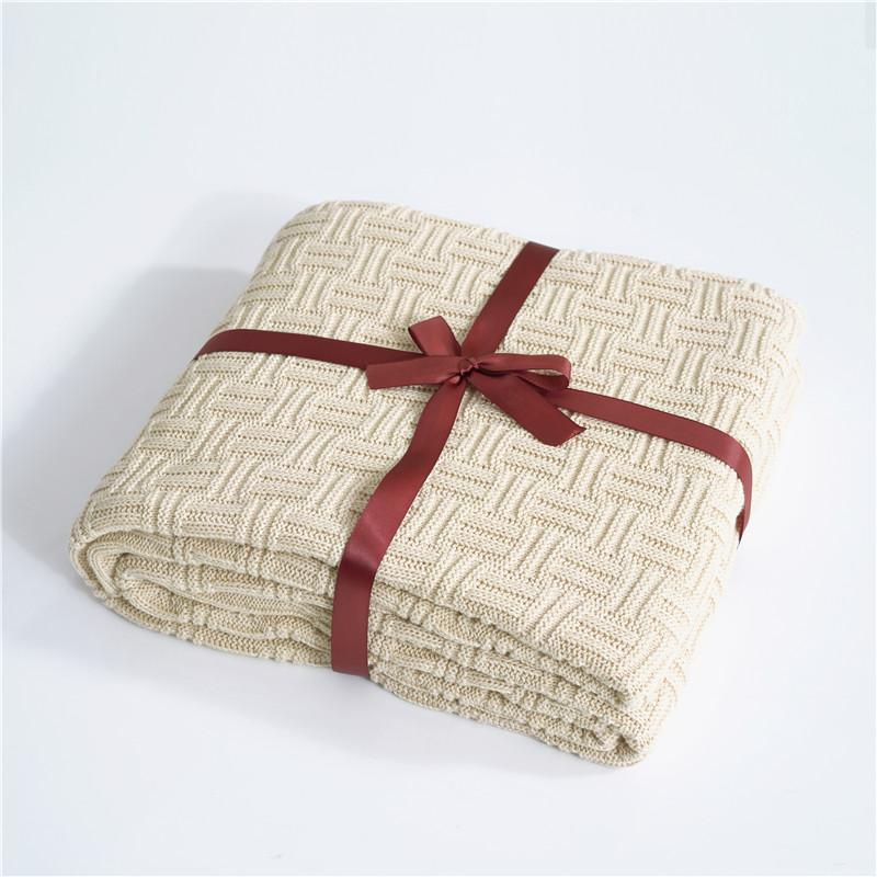 Textured Cotton Blanket - dazuma