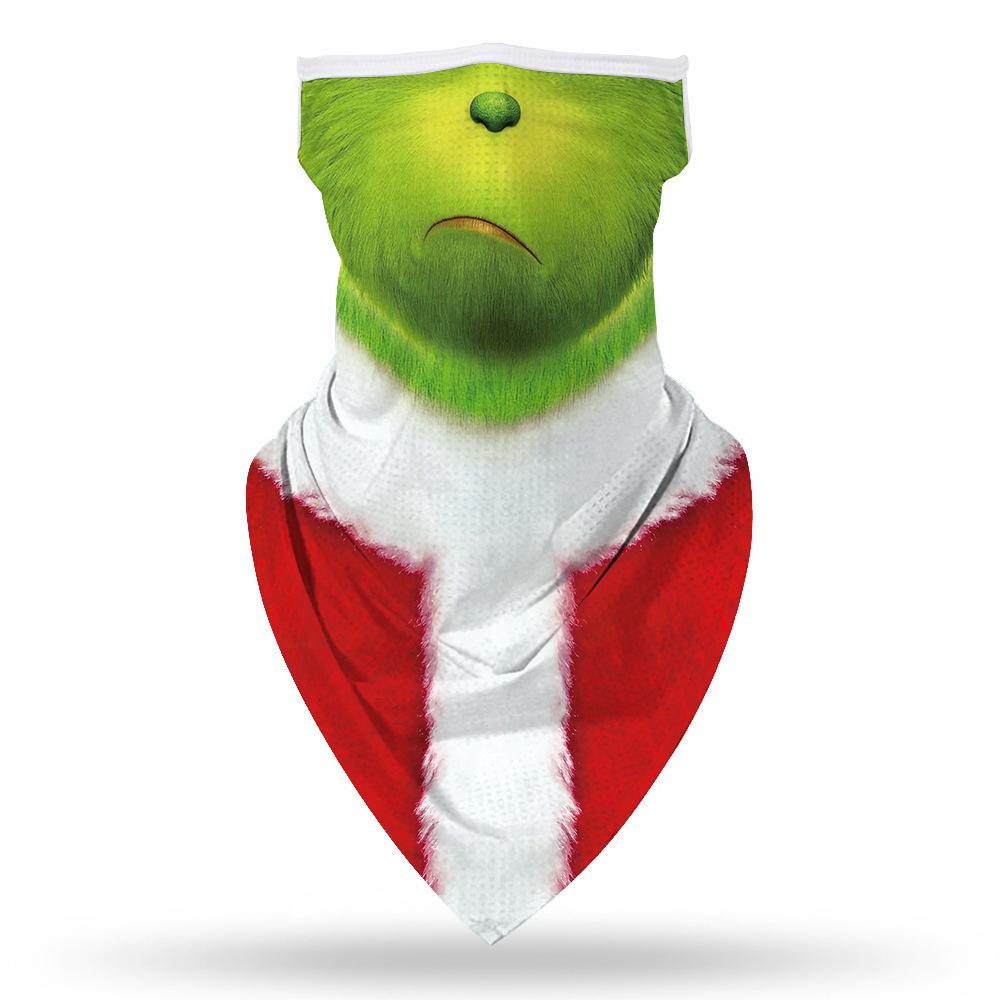 2 Pcs Ugly Christmas Masks Neck Gaiters