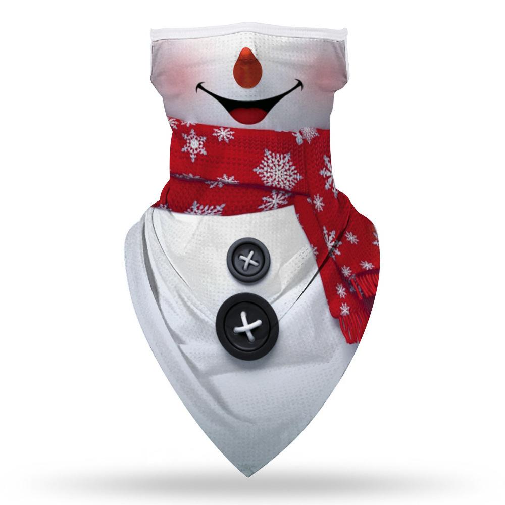 2 Pcs Ugly Christmas Masks Neck Gaiters