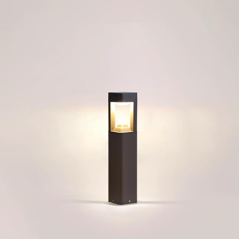 Contemporary Waterproof Black Aluminum Pathway Lights LED Outdoor Landscape Lighting