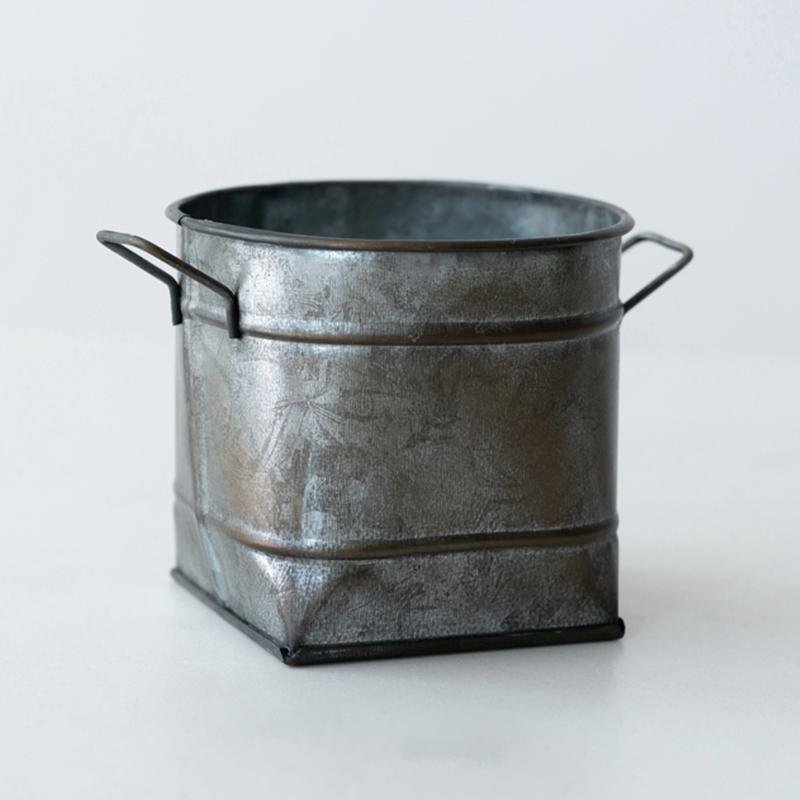 Rustic Iron Jug Water Milk Container