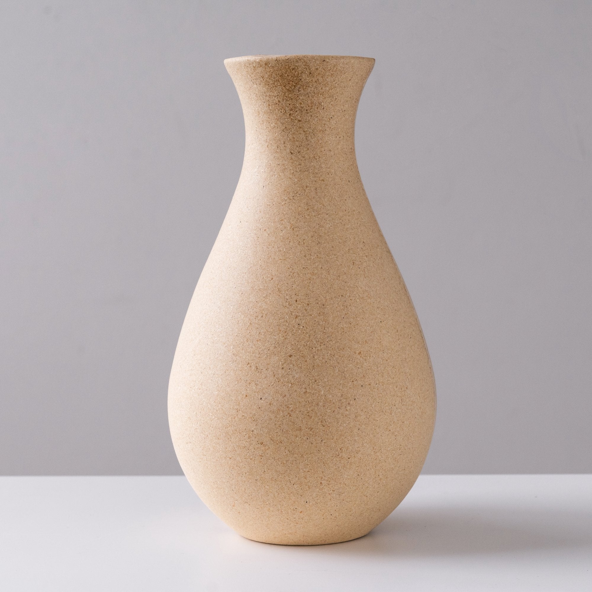 Wood Vase for Tabletop Centerpiece Fireplace - dazuma