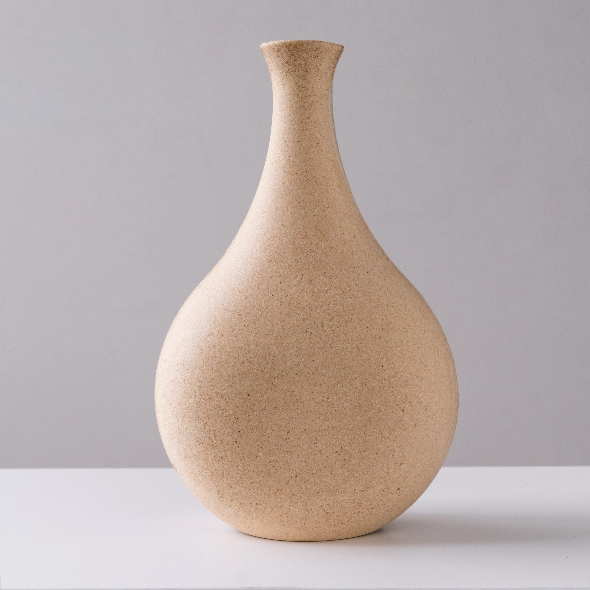 Wood Vase for Tabletop Centerpiece Fireplace - dazuma
