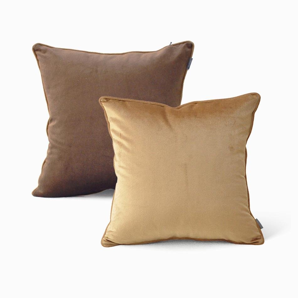 Square Minimalist Cotton Cushion Pillow Cover for Living Room Sofa Bed - dazuma