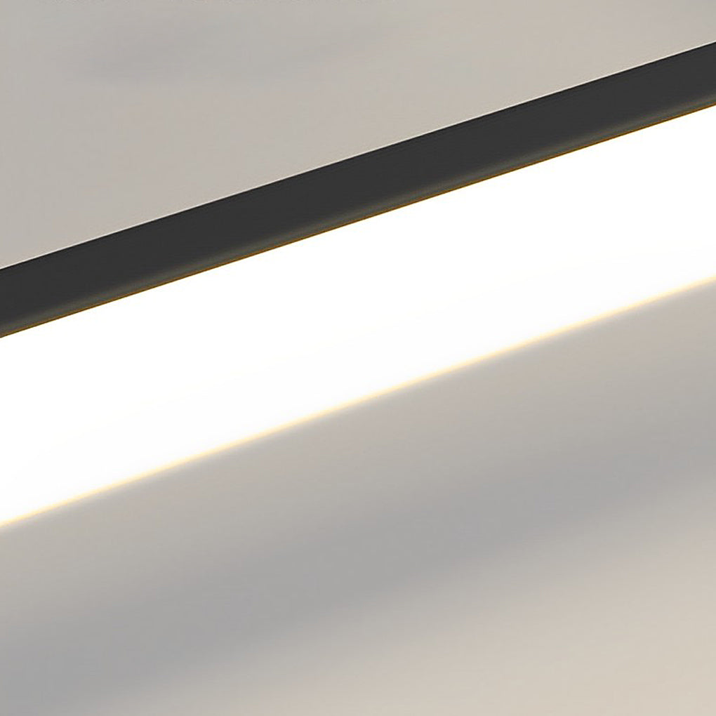 Minimalist Long Liner Lights Three Step Dimming Stepless Dimmable Chandeliers