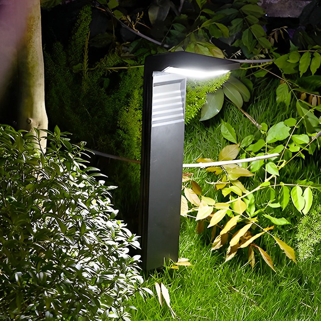 Smart Switch Waterproof LED Black Modern Outdoor Lawn Lamp Path Lights - Dazuma